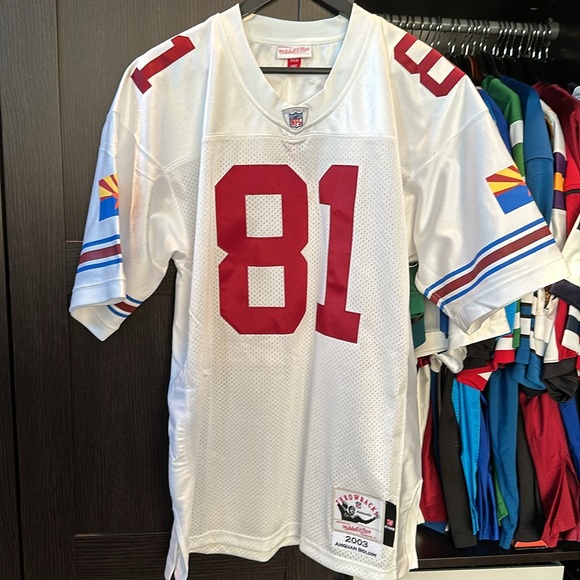 Anquan Boldin Mitchell & Ness White Arizona Cardinals 2003 Authentic NFL Jersey - Picture 1 of 6